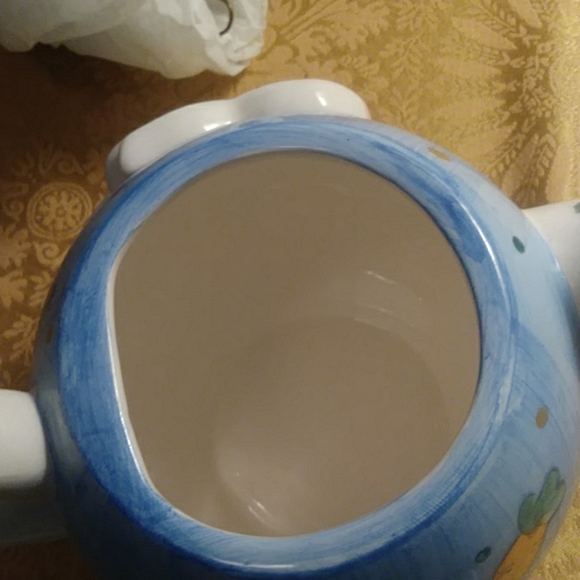 Easter tea Ceramic pot - Picture 4 of 6